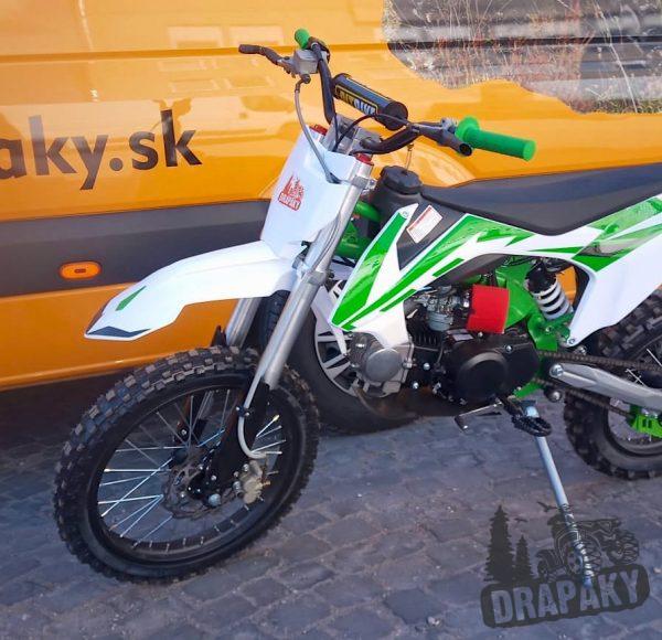 Pitbike zeleny 125 ccm
